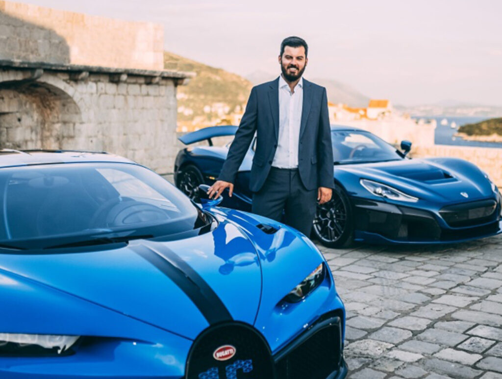 Mate Rimac most influential people in the automotive world today.
 