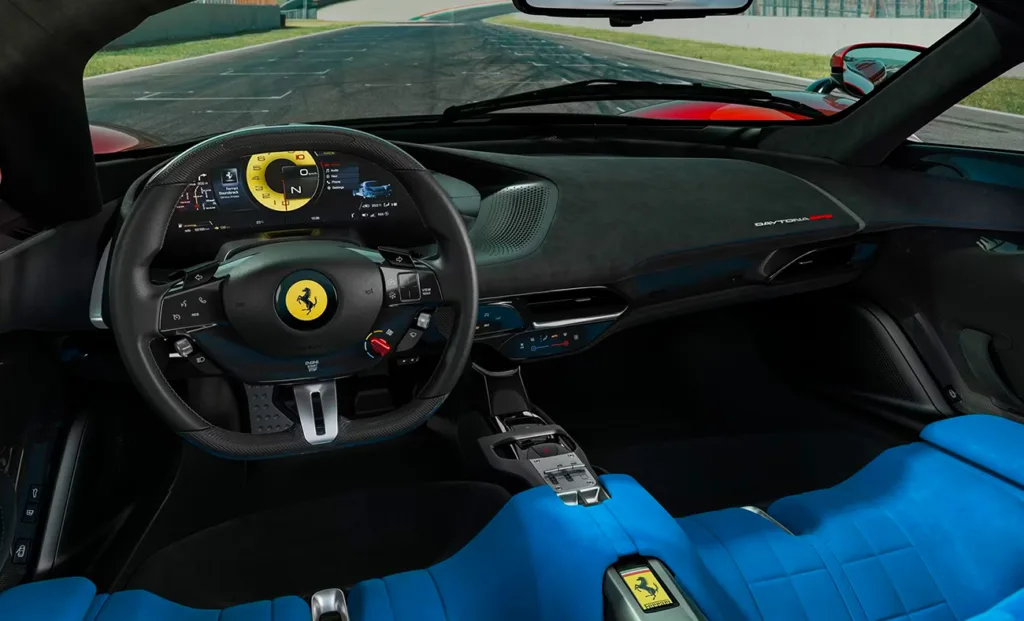 Ferrari Daytona SP3 interior