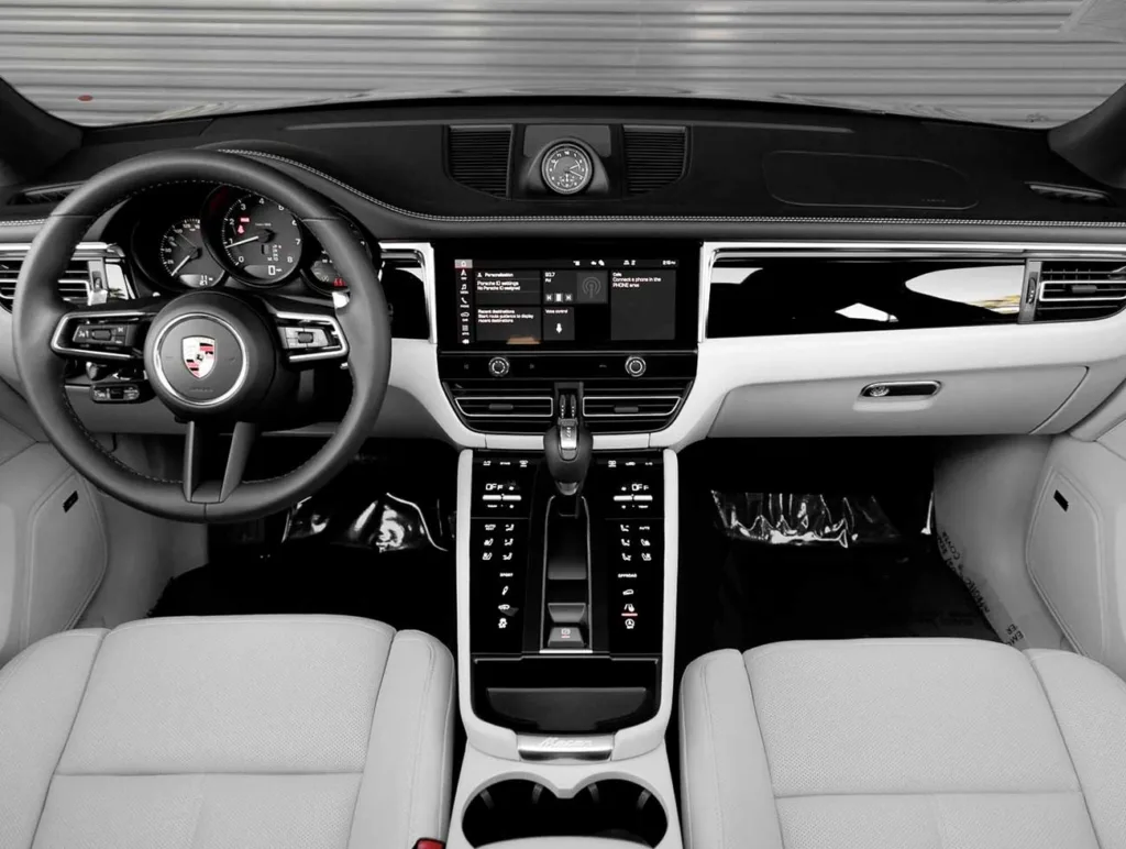 Luxury SUV interior