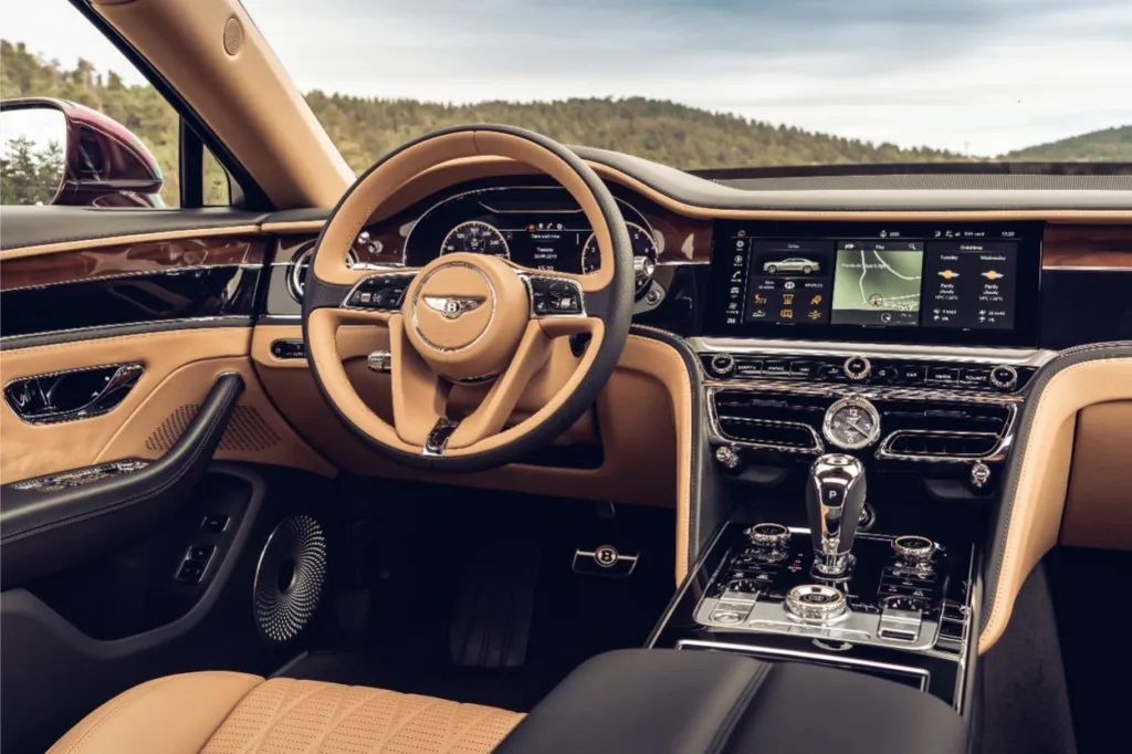 2024 Bentley Continental GT interior.
